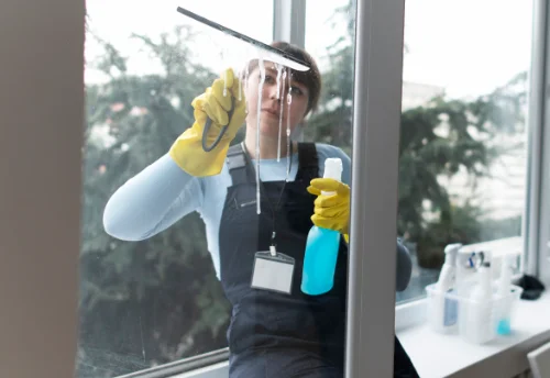 Nettoyage de vitres intérieures et extérieures à Limbrassac